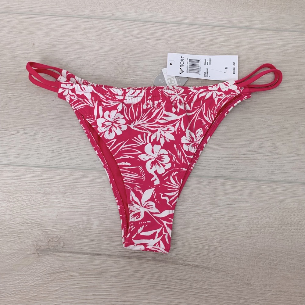 Roxy Floral Bikini Bottoms -NWT